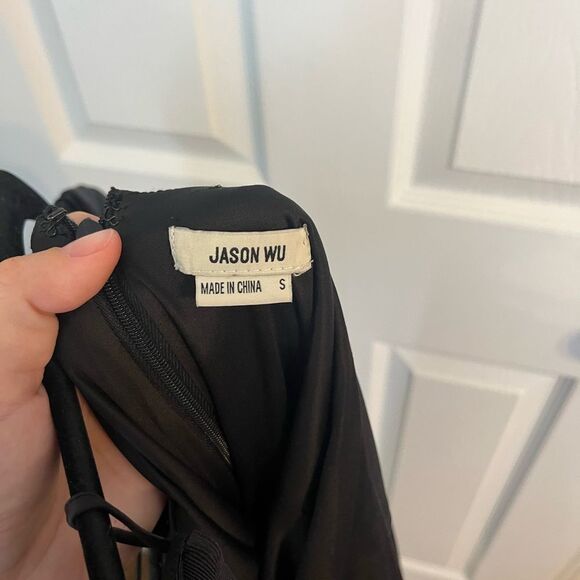 Jason Wu long sleeve black dress Small - Picture 3 of 7